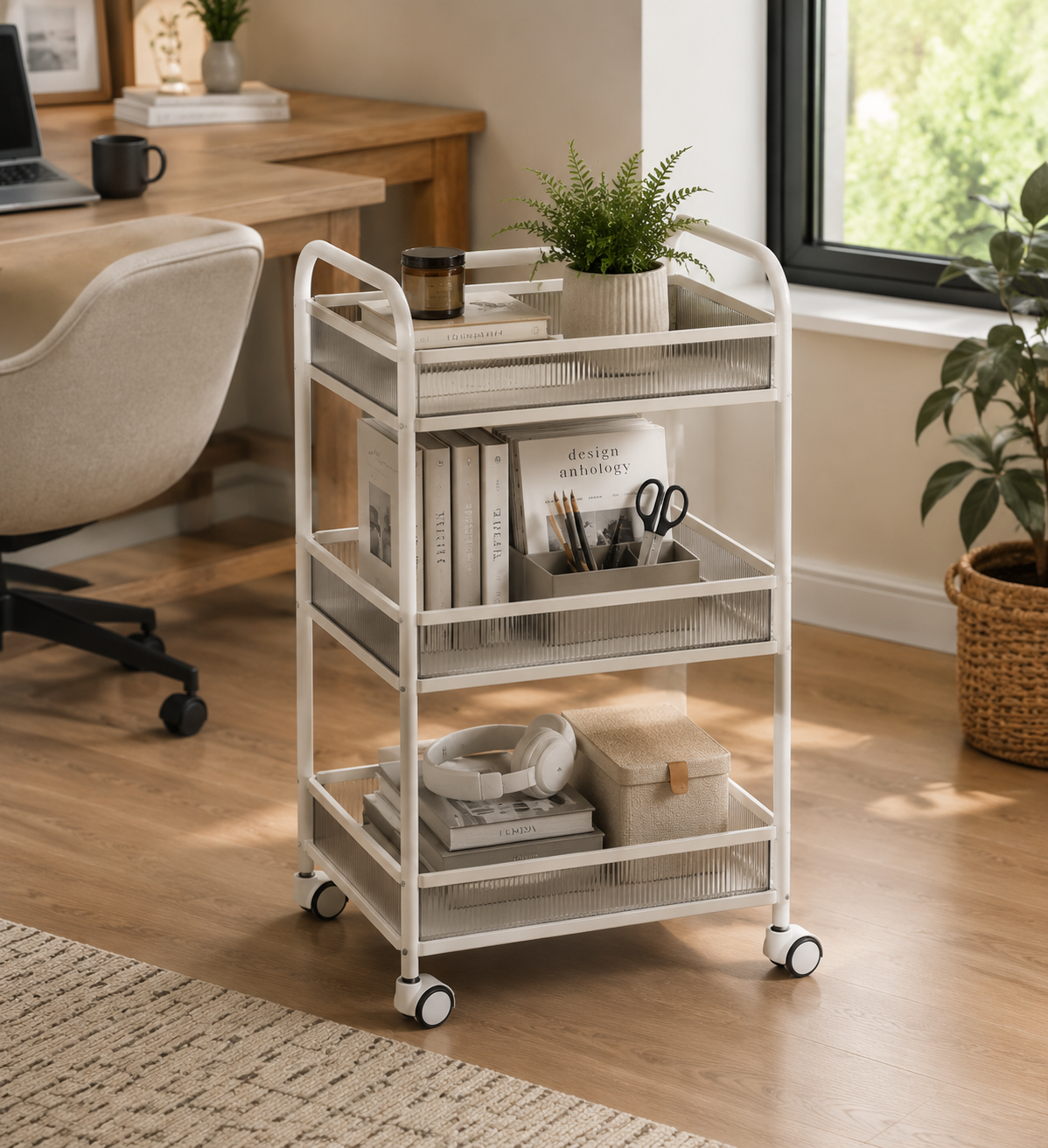 Marvelloq™ Havenridge Rolling Storage Cart